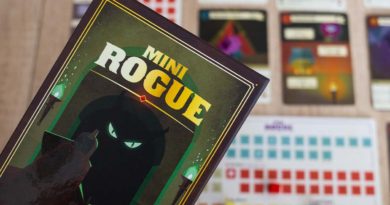 škatuľa spoločenskej hry Mini Rogue od Albi